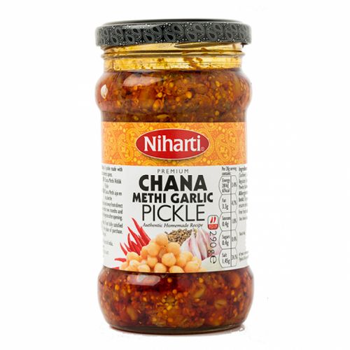 Niharti Chana Methi Garlic Pickle 290g