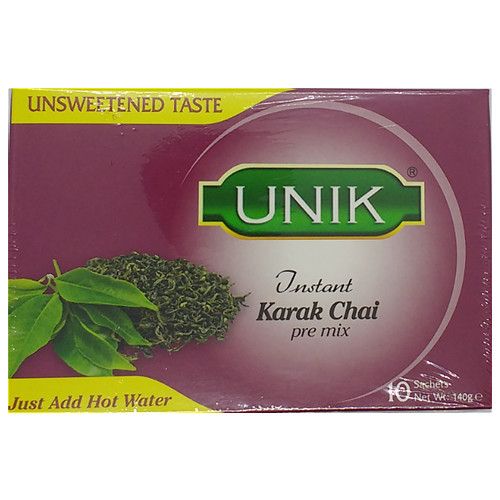 UNIK Instant Karak Chai Unsweetened (10 Satchets)