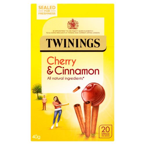 Twinings Cherry & Cinnamon 20 Tea Bags 30g