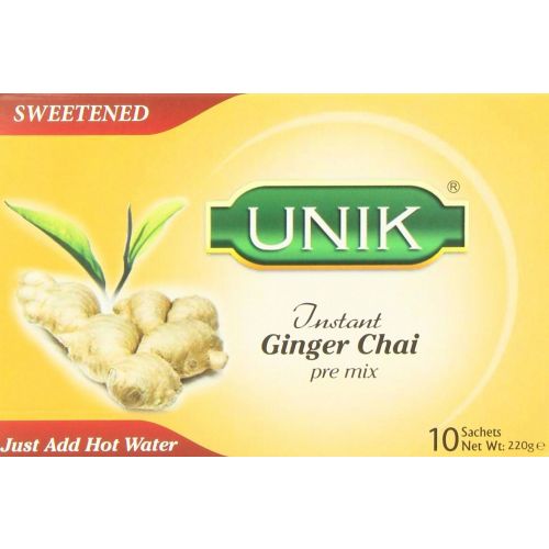 UNIK Instant Ginger Chai Sweetened (10 Satchets)