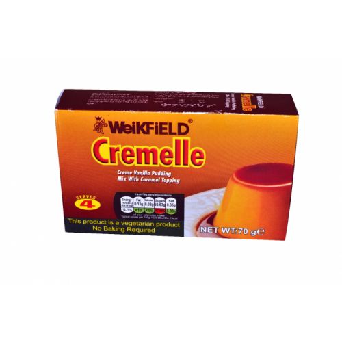 Weikfield Cremelle Creme Vanilla Pudding 70g
