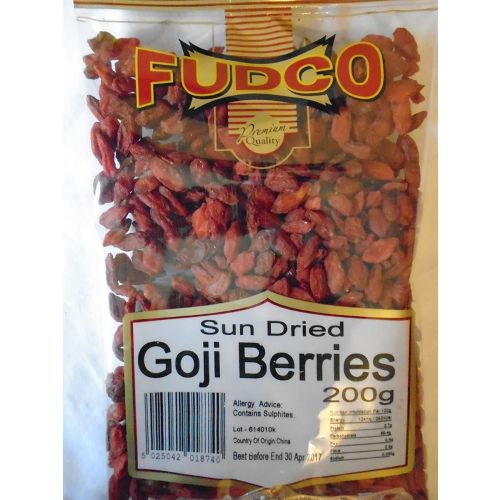 Fudco Sun Dried Goji Berries 200g