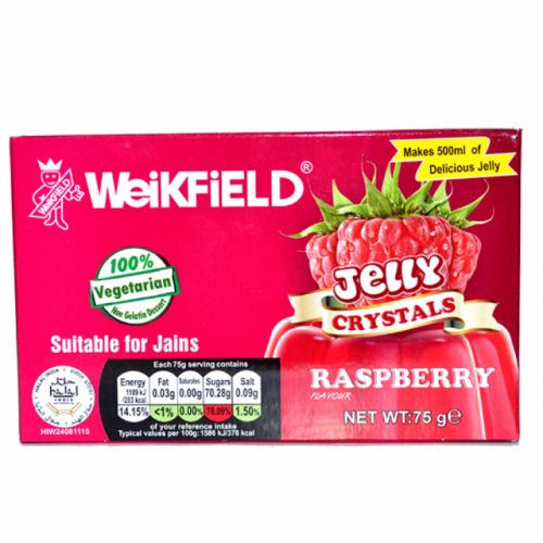 Weikfield Jelly Crystals Raspberry 75g