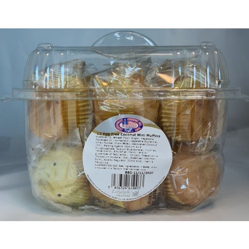 American Muffin Egg Free Coconut Mini Muffins (12 Pcs)