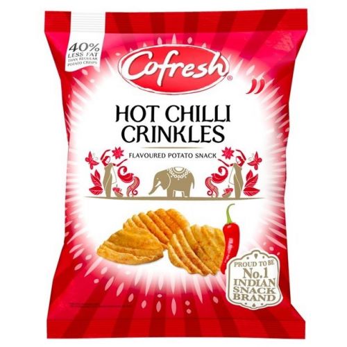 Cofresh Hot Chilli Crinkles 80G