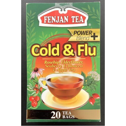 Fenjan Cold & Flu 20 Tea Bags 40g