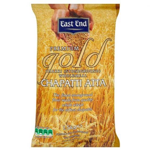 East End Premium Gold Chakki Wholemeal Chapati Flour (Atta) 1.5kg