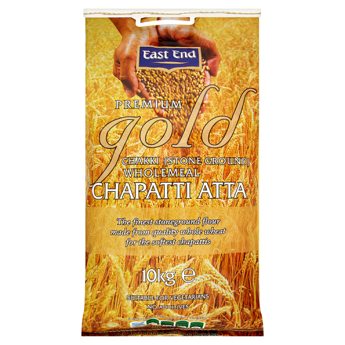East End Premium Gold Chakki Wholemeal Chapati Flour (Atta) 10kg