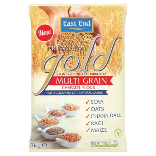 East End Premium Gold Multigrain Chapati Flour (Atta) 5kg