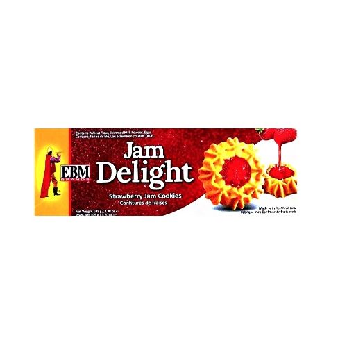 EBM Jam Delight  Biscuits 105g
