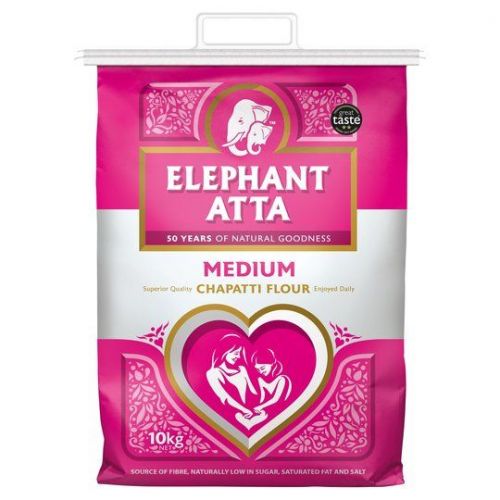 Elephant Medium Chapati Flour (Atta) 10kg