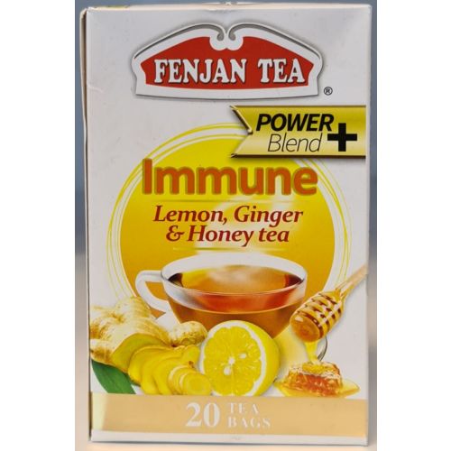 Fenjan Tea Immune (Lemon , Ginger & Honey) 20 Tea Bags