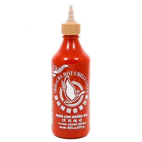 Flying Goose Brand Sriracha Hot Chilli Sauce Extra Garlic 455ml