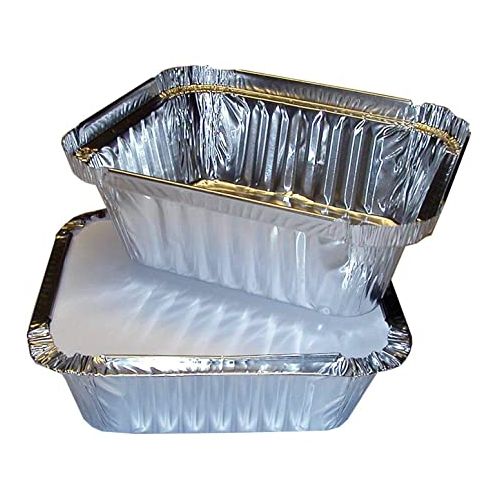 Foil Containers With Lids No. 1 (20 Packs)