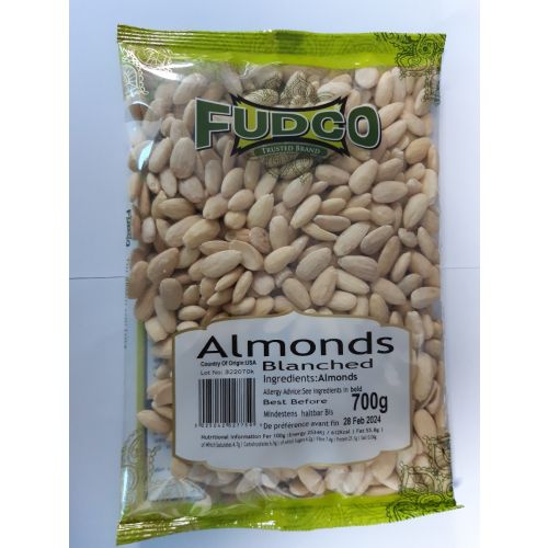 Fudco Almonds Blanched 700g
