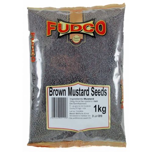 Fudco Mustard Seeds (Brown) 1kg