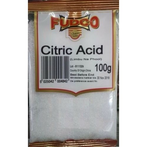 Fudco Citric Acid 100g