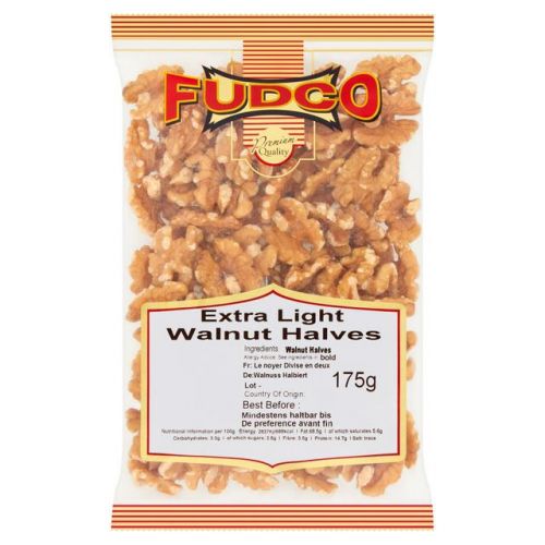Fudco Walnut Halves ( Extra Light) 175g