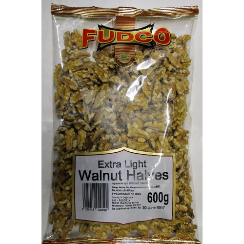 Fudco Walnuts Halves (Extra Light) 600g