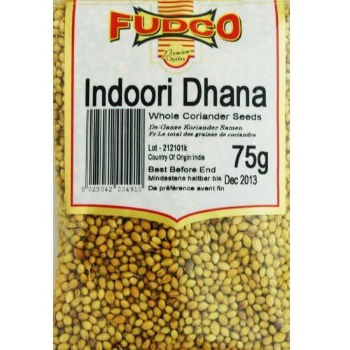 Fudco Indoori Dhana (Whole Coriander Seeds) 75g