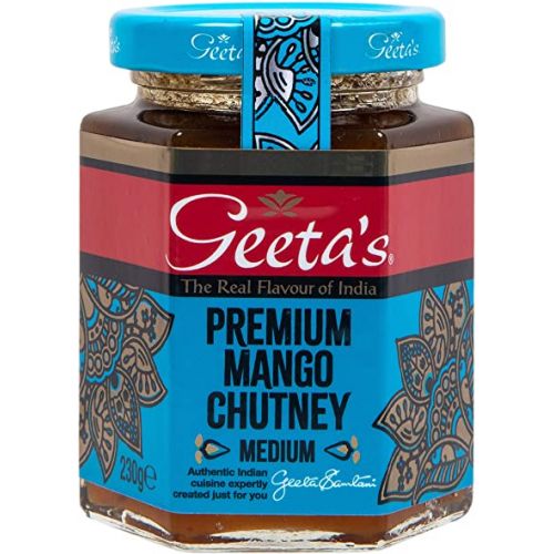 Geeta's Premium Mango Chutney (Medium) 230g