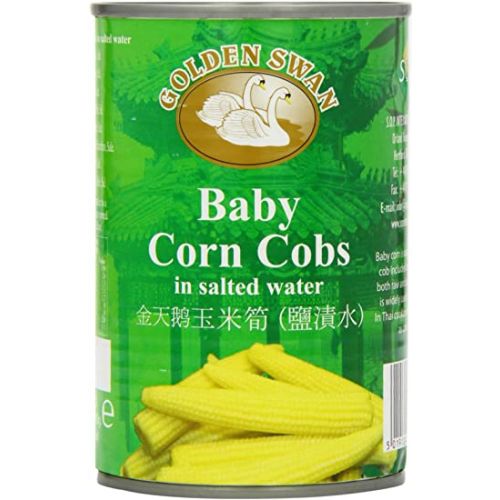 Golden Swan Baby Corn Cobs (In Salted Water) 425g