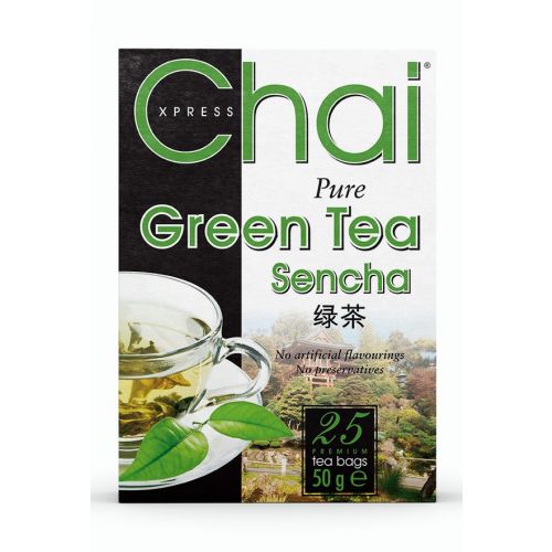 Xpress Chai Green Tea Sencha 25 Teabags 50g