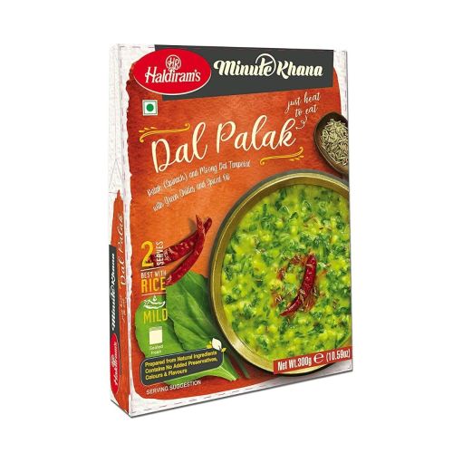 Haldiram's Dal Palak Ready to Eat Meal 300G