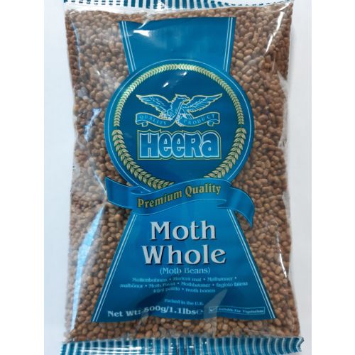 Heera Moth Beans Whole 500G