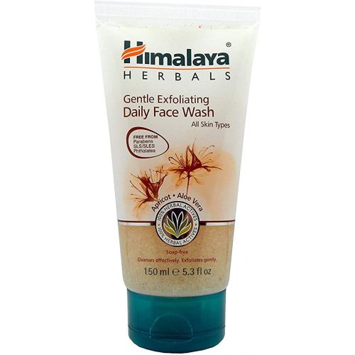 Himalaya Gentle Exfoliating Daily Face Wash (All Skin Types) (Aprikot + Aloe Vera) 150ml