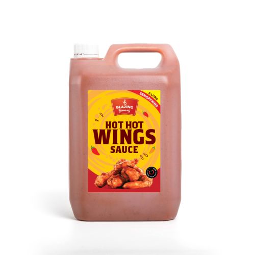 Blazing Hot Hot wings sauce 5Ltr