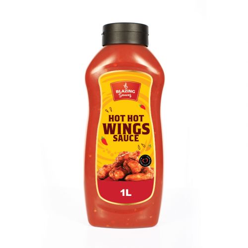 Blazing Hot Hot Wings Sauce 1Ltr