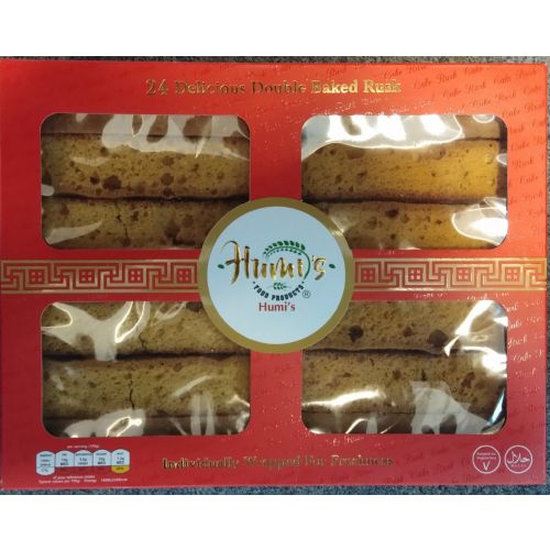 Humi's Double Baked Rusk 24 Pieces