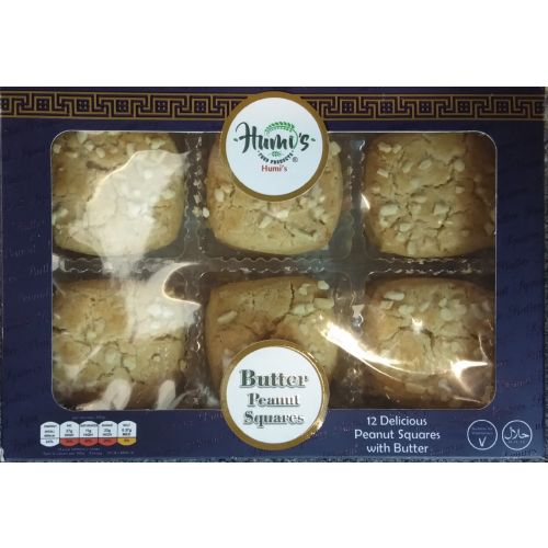 Humi's Butter Peanut Squares 12 Pieces