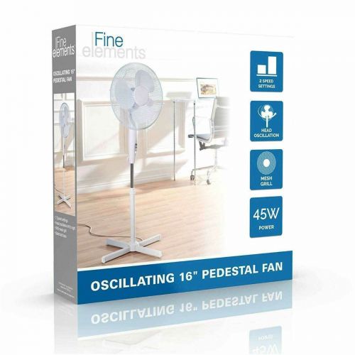 I-fine Oscillating 16'' Pedestal Fan 