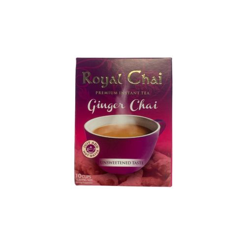Royal Chai Ginger Chai Unsweetened Taste 180g