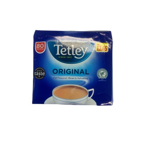 Tetley 80 Tea Bags 250g