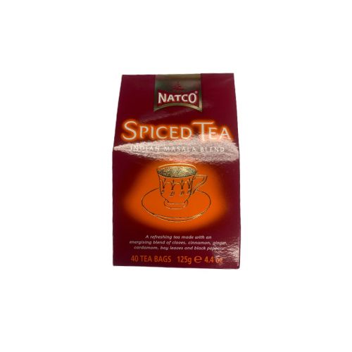Natco Spiced Tea 40 Teabags 125g