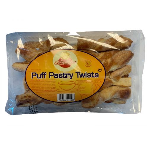 Cake Zone Puff Pastry Twists 225g