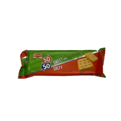 Britannia 50 50 Sweet and Salty Crackers 62g