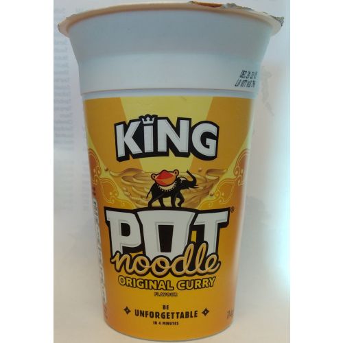 King Pot Noodle (Original Curry) 114g