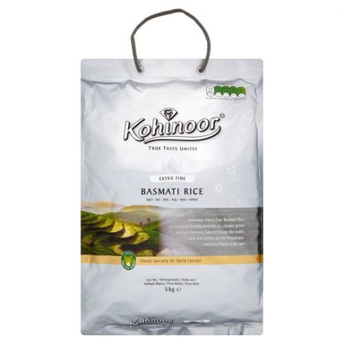 Kohinoor Extra Fine Basmati Rice 5kg