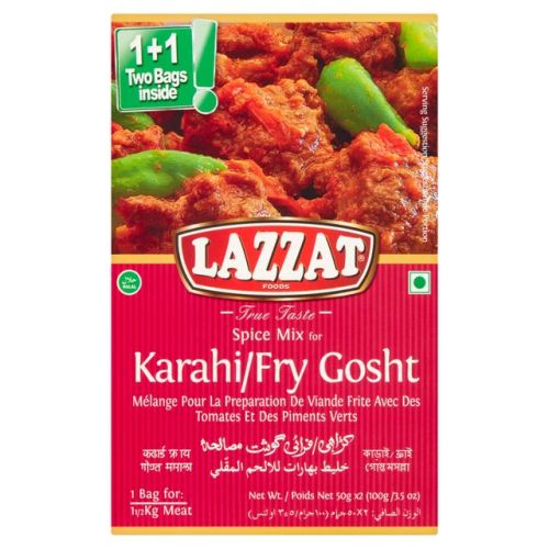 Lazzat Karahi/Fry Gosht Masala 100g
