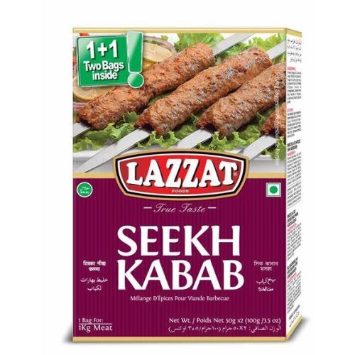 Lazzat Seekh Kebab 100G
