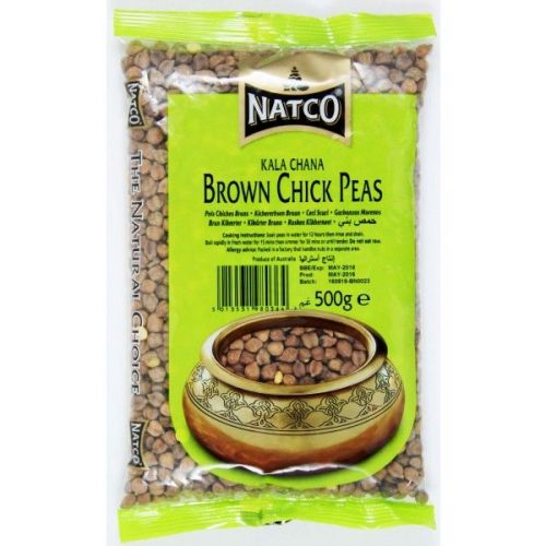 Natco Brown Chick Peas (Kala Chana) 500g