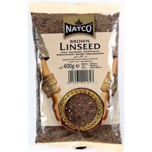 Natco Brown Lin (Alsi) Seeds 400g