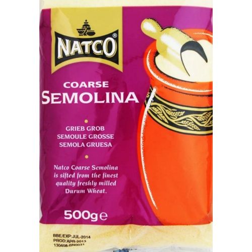 Natco Semolina (Coarse) 500g