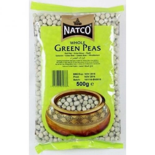 Natco Green Peas (Whole) 500g