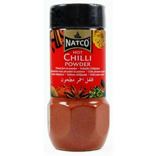 Natco Hot Chiili Powder (jar) 100g