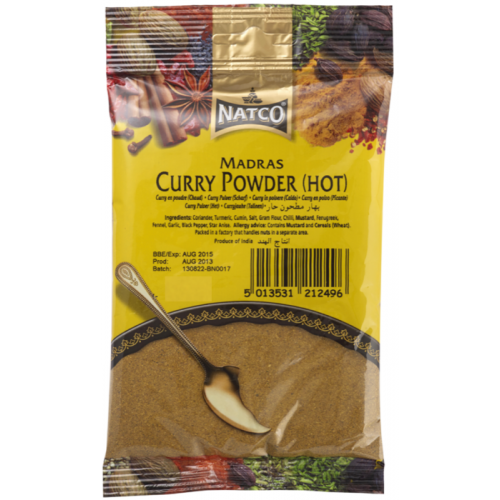 Natco Madras Curry Powder (Hot) 100g